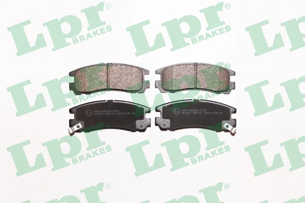 05 P043 for rear brake BALATASI PAJERO PININ1,8 GDI (10 / 99 ),2,0 GDI (10 / 00 ), GDI (11/01)