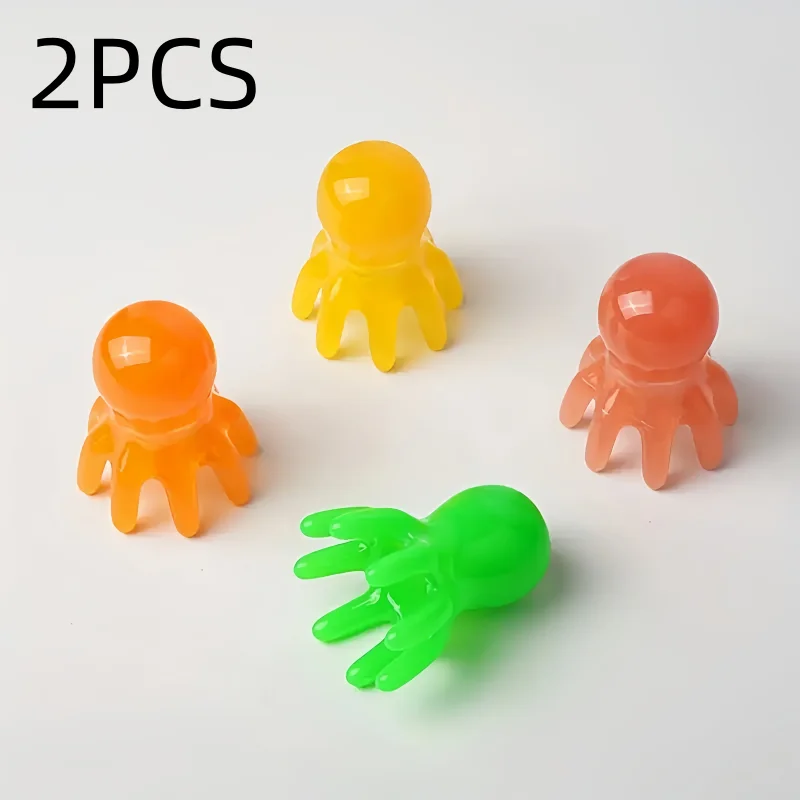 

2PCS scalp massager - handheld muscle tension and relaxation tool, suitable for travel health ergonomic design, head