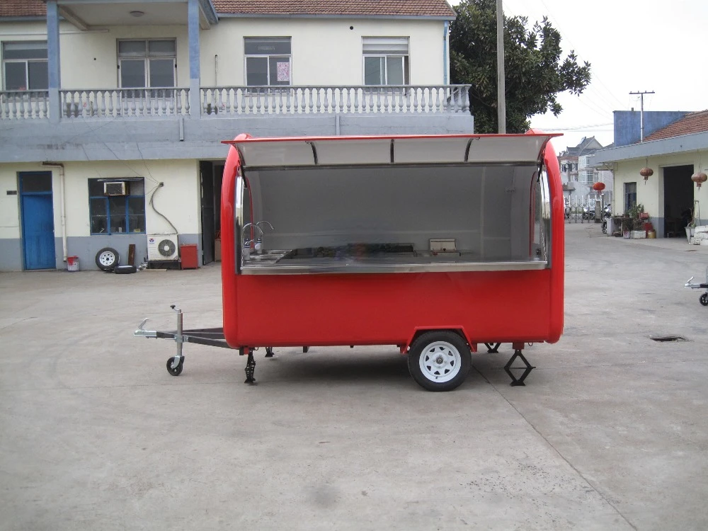 300cm length outdoor street fast food environmental food truck container restaurant australia riyadh