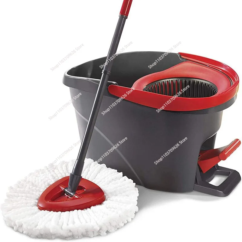 Wholesale Floor Cleaning Mop Microfiber Spin Mop and Bucket Set with 3 Extra Refills