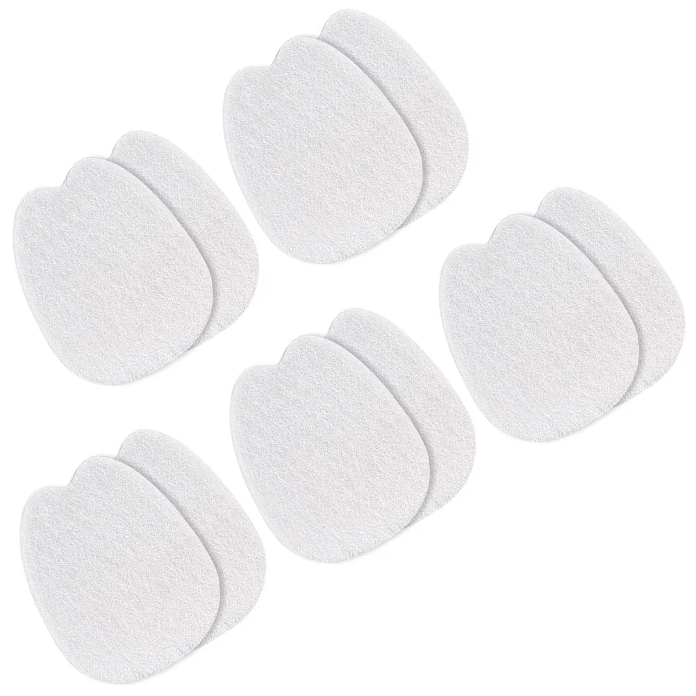 10 Pcs Heel Felt Forefoot Pad Miss Pads Shoe Cushion Insoles High Heels Metatarsal
