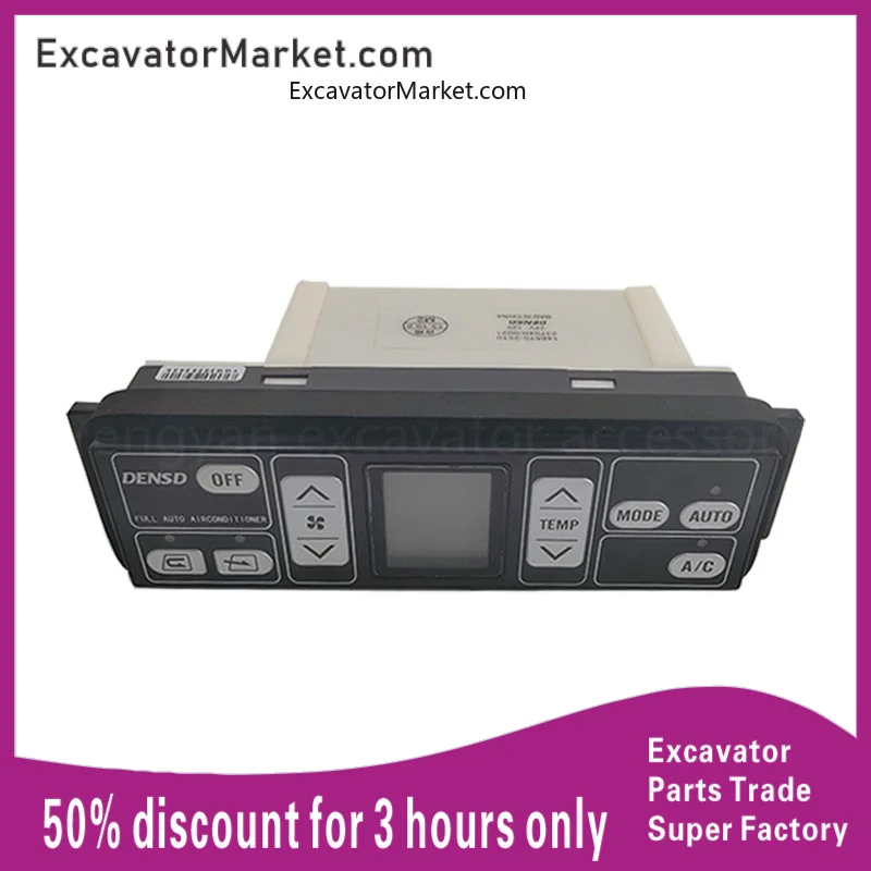 

Air Conditioning Switch Control Panel For Komatsu Pc200-7 220-7 300-7 360-7 Pc-7 146570-2510 Excavator Spare