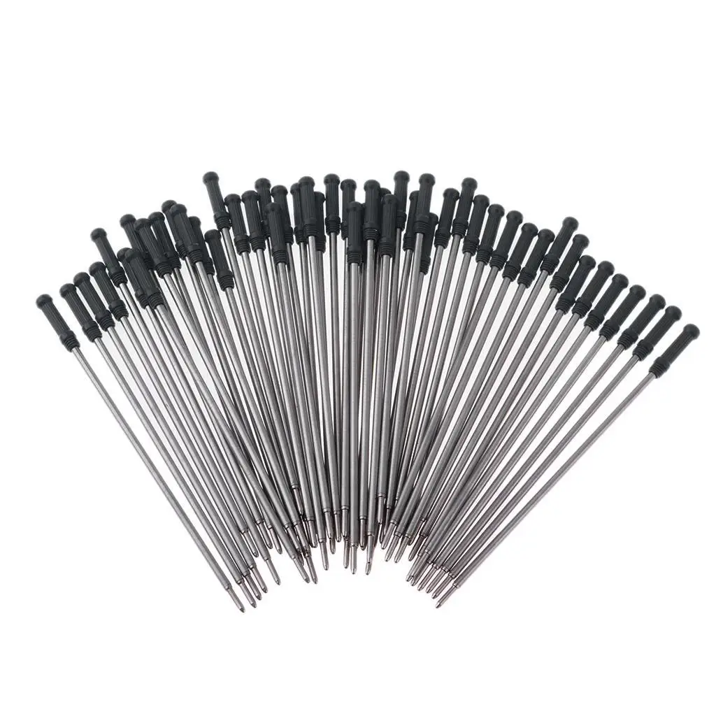 مجموعة/50 قلم الكرات الدوّارة ملحقات معدات الكتابة بالحبر القياسية الدولية #3