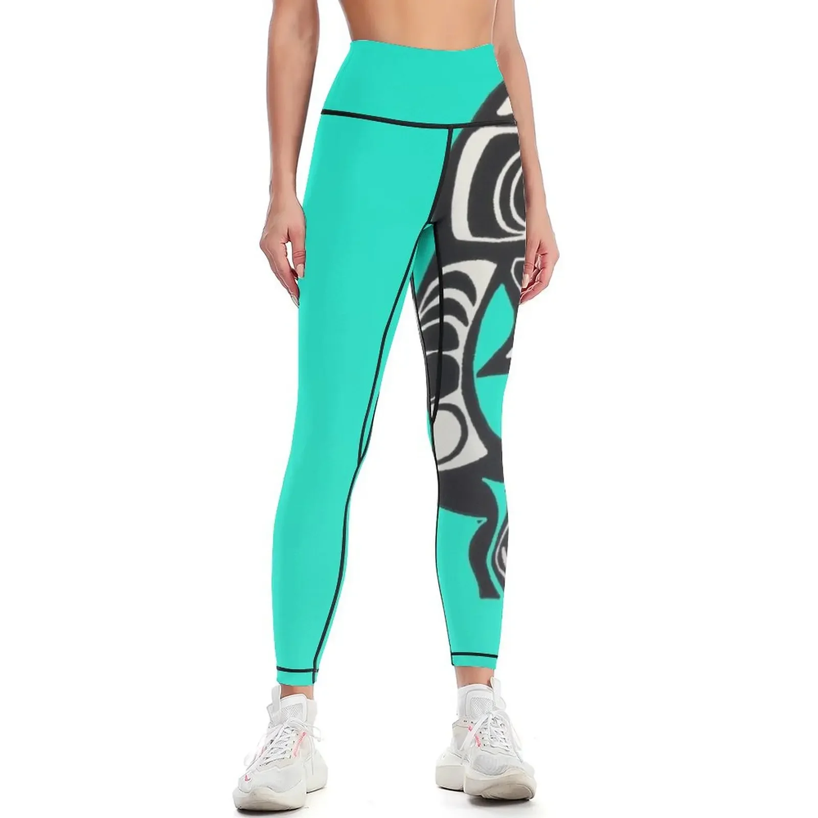 

Pacific-Northwest Orca Leggings jogging pants Legging sexy woman Women sports Golf wear Womens Leggings