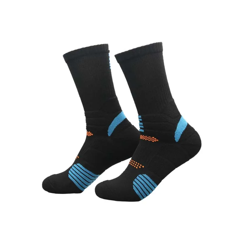 

2025 профессиональные высококачественные дышащие баскетбольные носки для мужчин и женщин, спортивные носки для бега на открытом воздухе