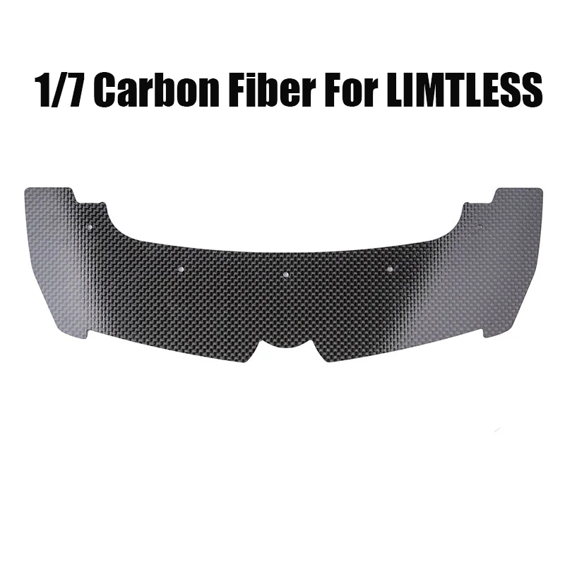 Carbon Fiber/nylon Front Splitter for 1/7 ARRMA LIMTLESS Model RC Truck Car ARA320718