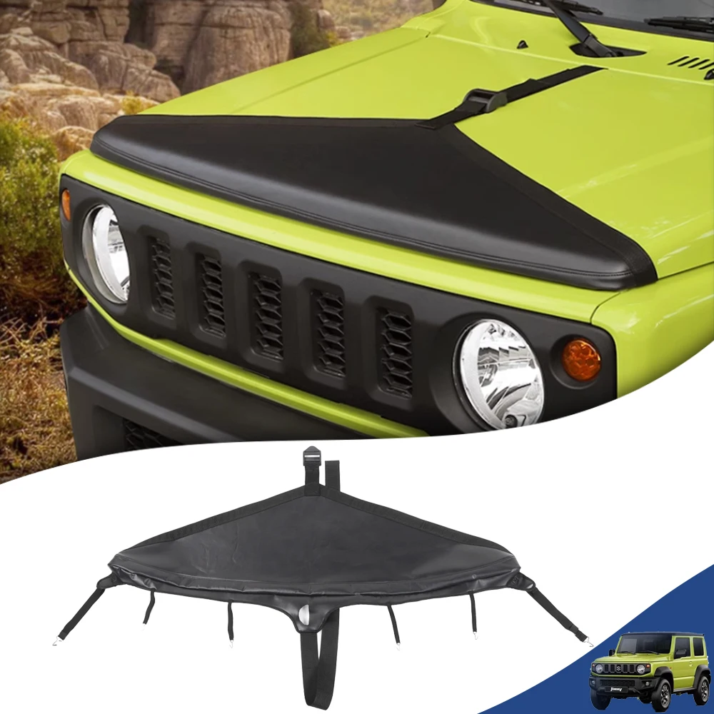 

Car Engine Hood Protection Cover Front Hood Bonnet Guard for Suzuki Jimny JB64 JB74 2019-2024 Auto Exterior Accessories Canvas