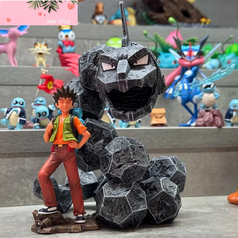

14 см/5,5 дюймов покемон аниме фигурка Onix фигурки ПВХ статуя настольный орнамент коллекция модель игрушки подарки
