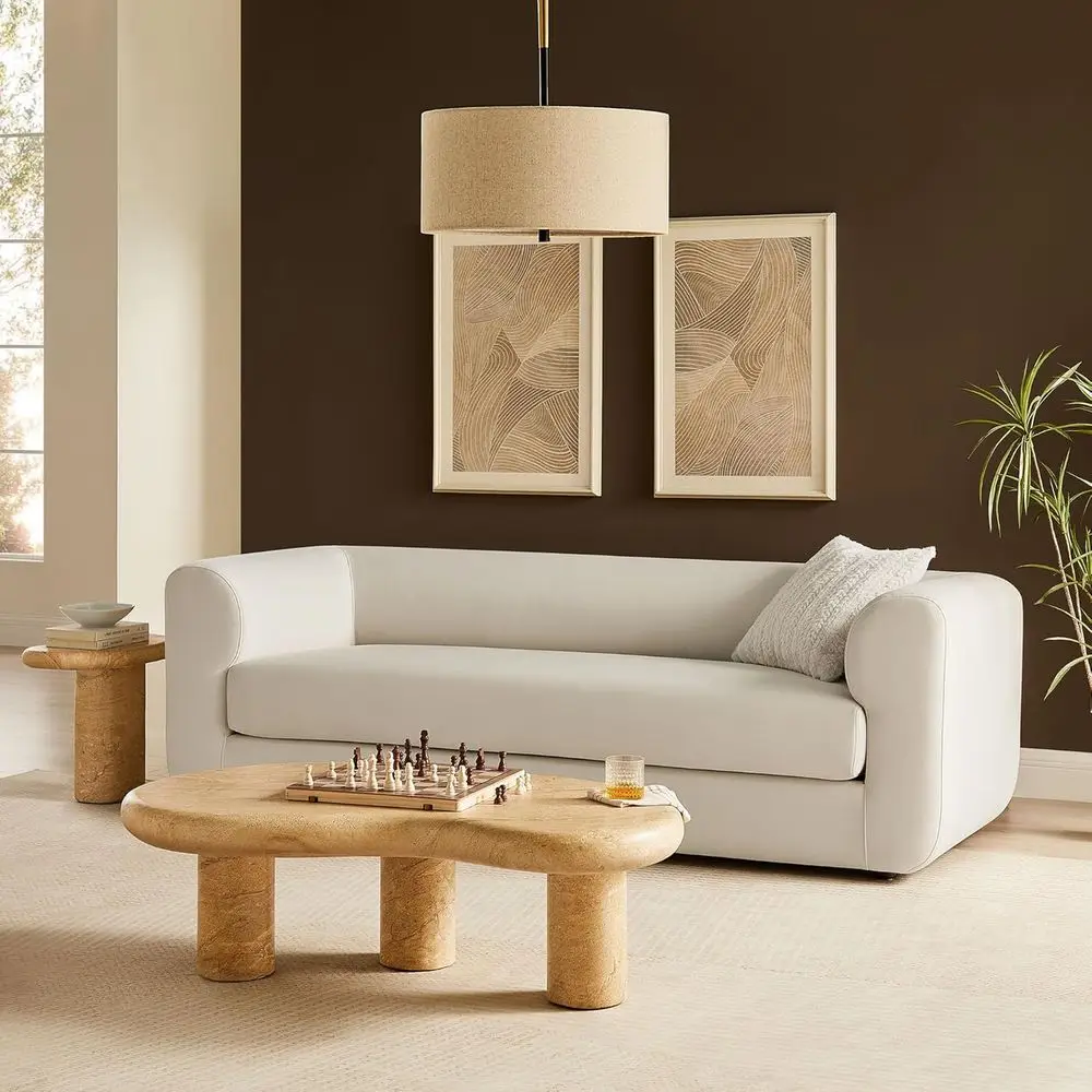 

Velvet 89 Tuxedo Sofa – Plush 3-Seat Couch