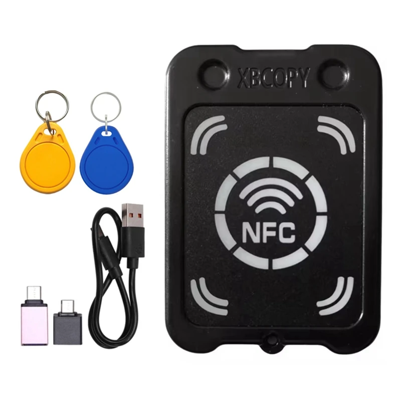 BB RFID Smart Chip Card Reader Copier+CUID/UID Keychain NFC Encryption Key Reader IC 13.56Mhz RFID Token Clone Duplicator