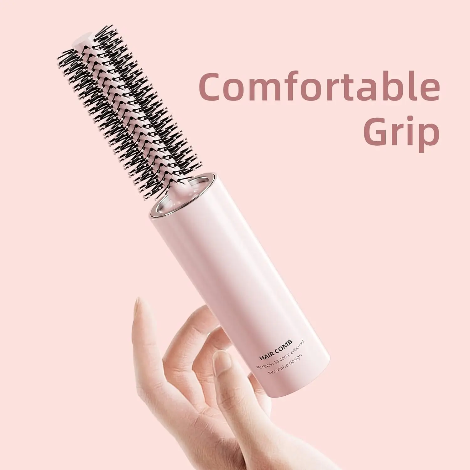 

1pcs Round Hair Brush Portable Curling Comb for Hair Detachable Scalp Head Massage Hairbrush Travel Home Hairdressing Tools