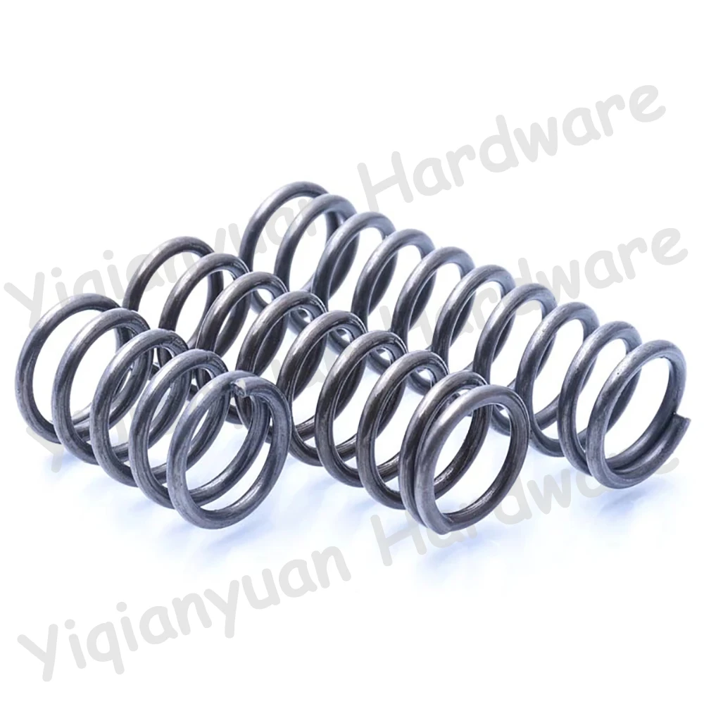 5Pcs Cylindrical Coil Compression Spring Wire Diameter 3.0mm Steel 65Mn Rotor Return Compressed Spring for Hardware And Tools
