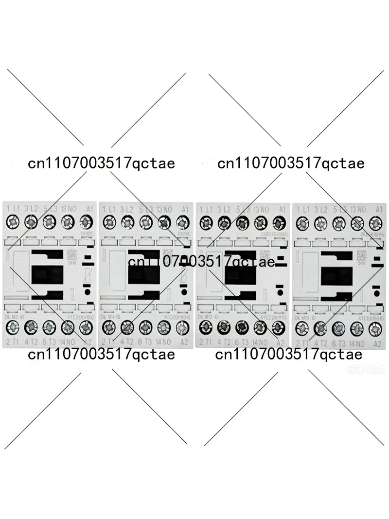 Contactor DILM9-10 DILM7-10 DILM12-10 DILM15-10 DILM9-01 DILM7-01 DILM15-01 DILM12-01 4 Pole 3 Phase AC Motor Starter