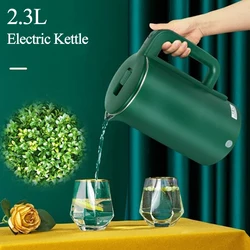 Bollitore elettrico da 2,3 litri bollitore termico intelligente per uso domestico bollitore elettrico a pulsante antiscottatura bollitore automatico per spegnimento regalo