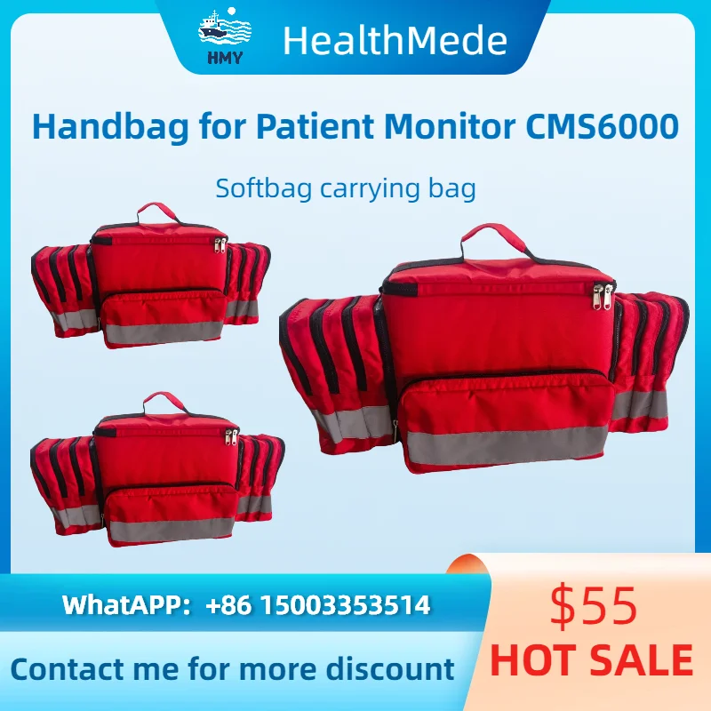 

Мягкая сумка, сумка для CONTEC Patient Monitor CMS6000ABC, сумка для переноски