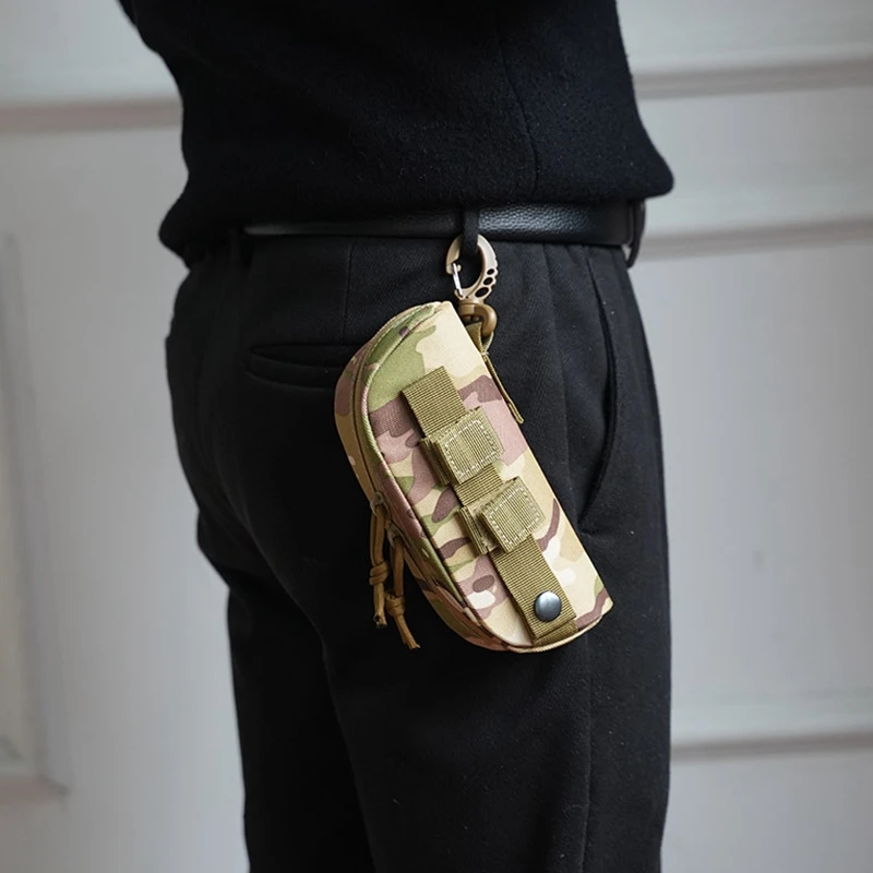 Estuche táctico MOLLE portagafas – Protección caza y exterior - imagen 5