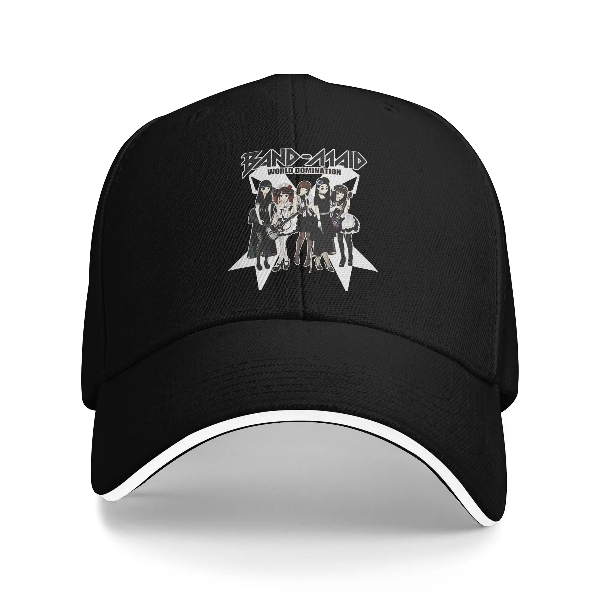 Just Bring It Band Maid Baseball Cap Fashion  Sandwich Hat Unisex Style Adjustable Caps Hat Outdoor