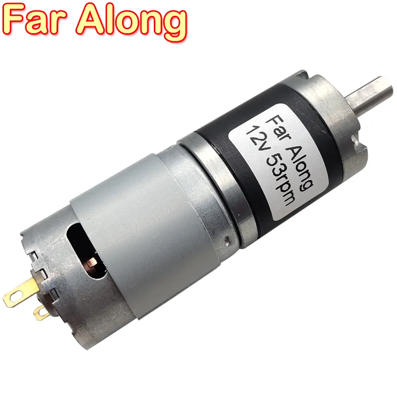 1 Piece Miniature Planetary DC Gear Motor 12V 24V Adjustable Speed Can Be Reversed High Torque Low Speed Small Motor High Life