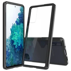 Transparent TPU/PC Case for Samsung Galaxy S20 FE S20Ultra S20Plus S20FE Funda Capa Shockproof Crystal Clear Shell Back Cover