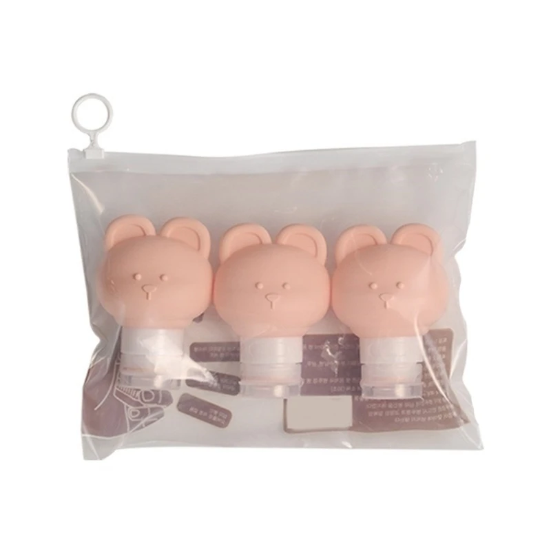 Bottiglie da viaggio a prova perdite Contenitori liquidi dimensioni da viaggio portatili per shampoo