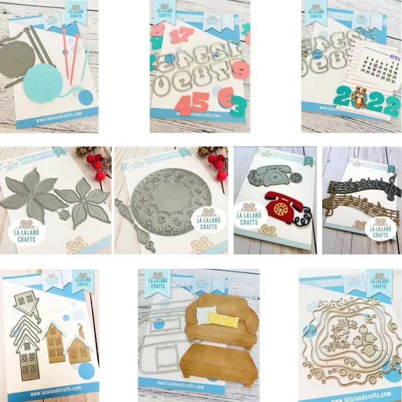 Music Notes Border Retro Telephone beauty Metal Cutting Frame Dies 2026 New Templates DIY Scrap Booking Paper Making Crafts Cuts