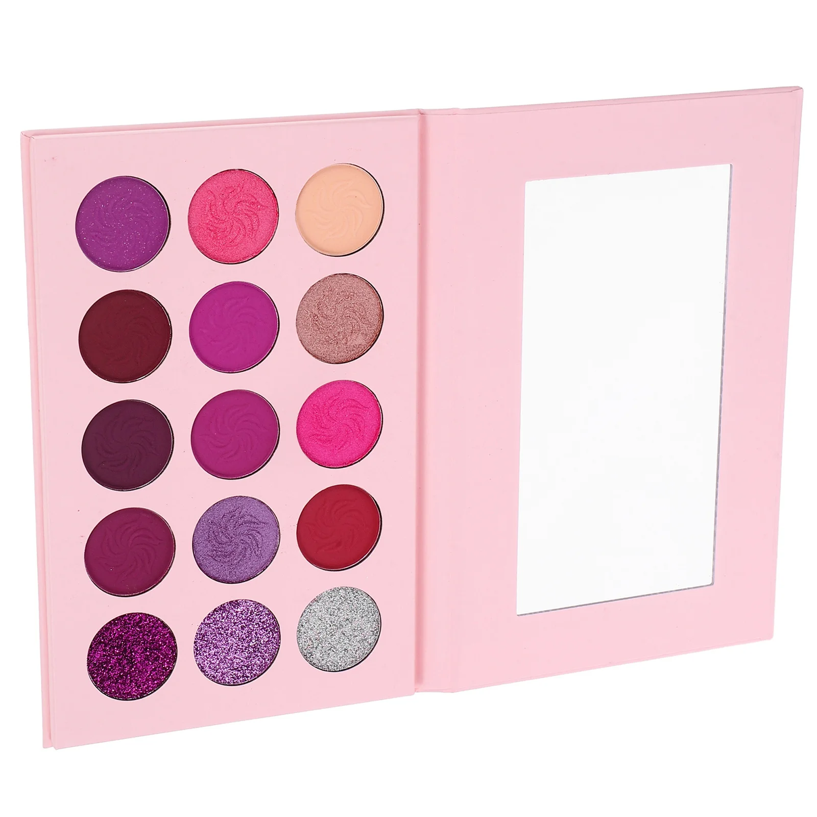 Paleta de sombras de ojos de 15 colores, súper pigmentada, mate, brillante, prensado, compacto para mujeres, de larga duración, textura suave, ojos glamorosos