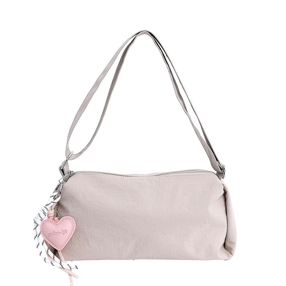 

Модные однотонные нейлоновые сумки на плечо для отдыха Y2k Boston, сумка подмышки, повседневная универсальная женская сумка, женская сумка