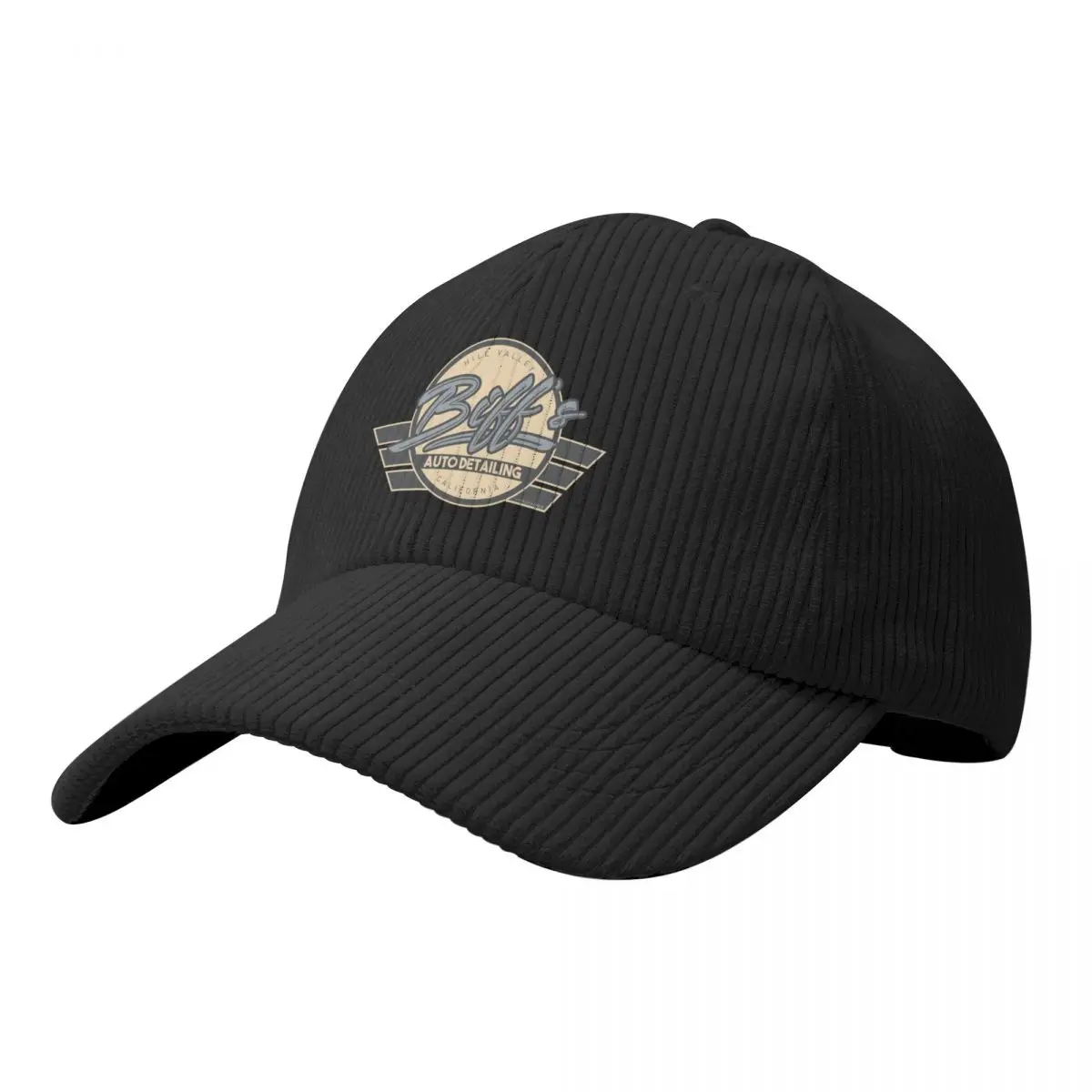 

Biff's Auto Detailing. Back To The Future Movie Baseball Cap Hat Man For The Sun Dropshipping Visor Designer Man Women's