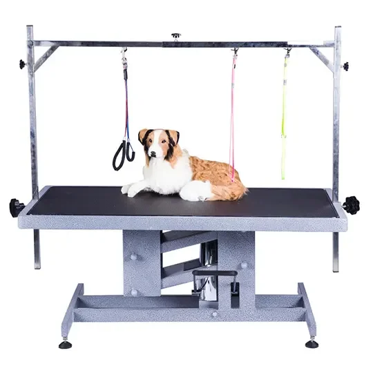 FT-804 Hydraulic Lifting Grooming Table For Dogs Height Adjustable Pet Grooming Table