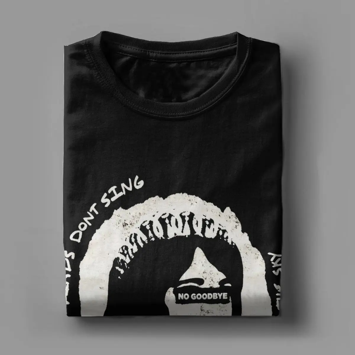 Tv Girl No Goodbye T Shirts Men's Pure Cotton Hipster T-Shirts Round Collar Tee Shirt Short Sleeve Clothing Party image 5
