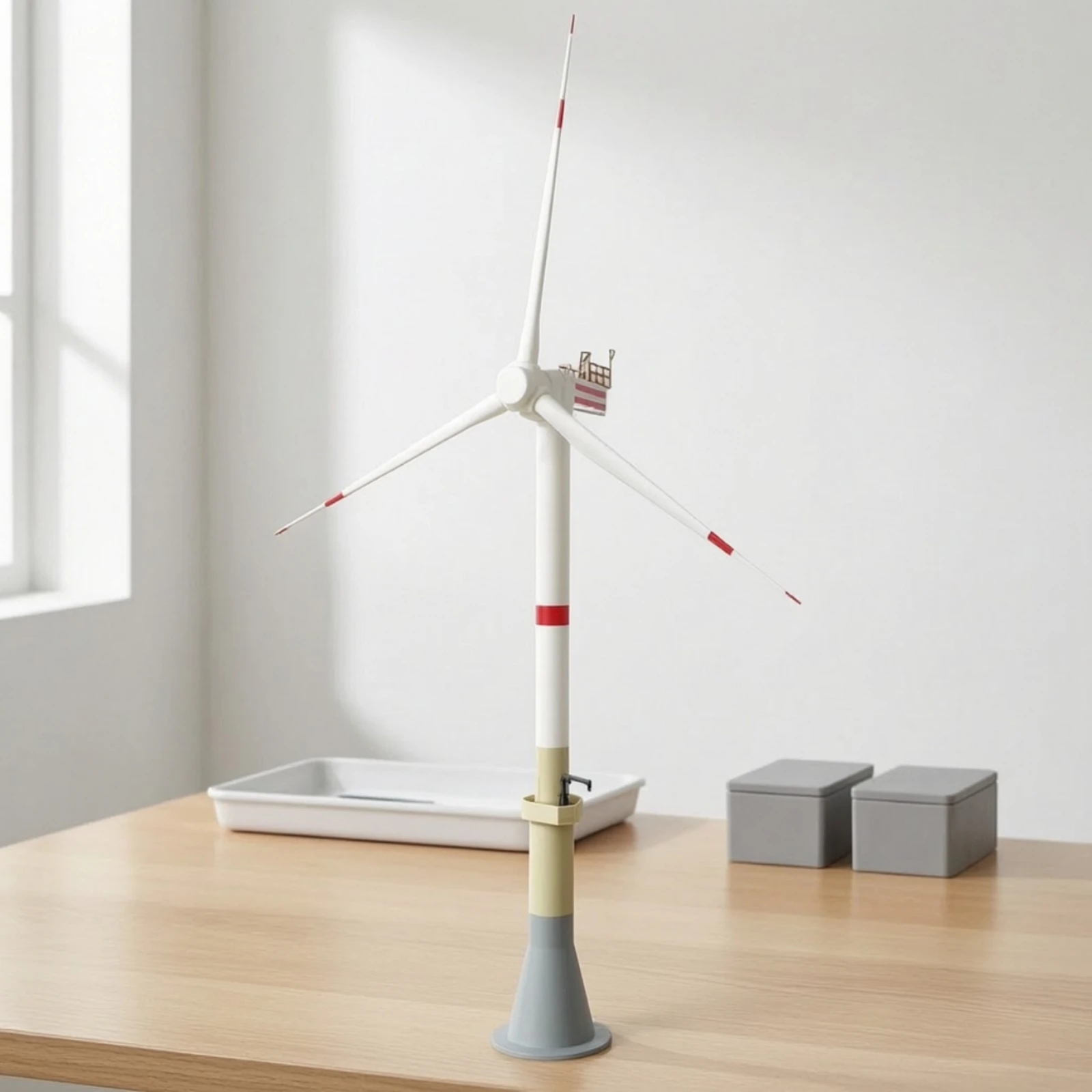 Wind Turbine Model Kit Portabl - огляд і ціна Science Exhibition Models