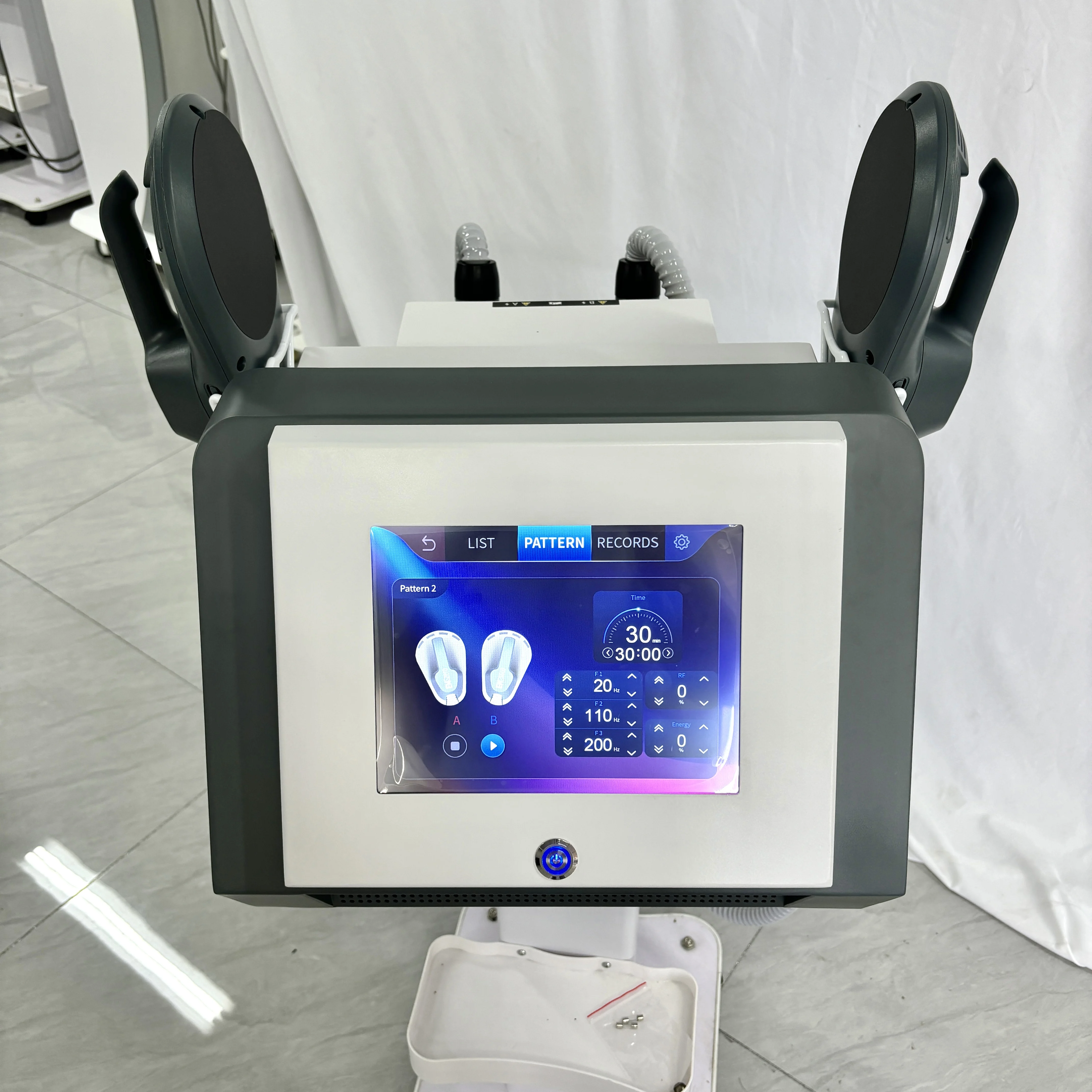 14 Tesla 6000W High EMT RF Electromagnetic Muscle Training Machine 5 Handle EMS Body Sculpting Slimming Equipment