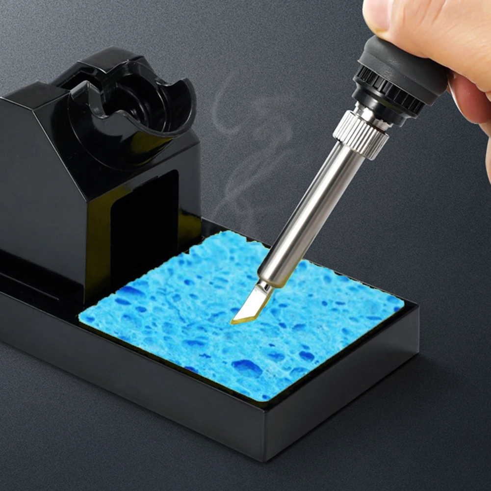 30pc High Temperature Resistant Cleaning Sponge Electric Welding Soldering Iron Blue Cleaning Sponge Cleaner Tools Parts