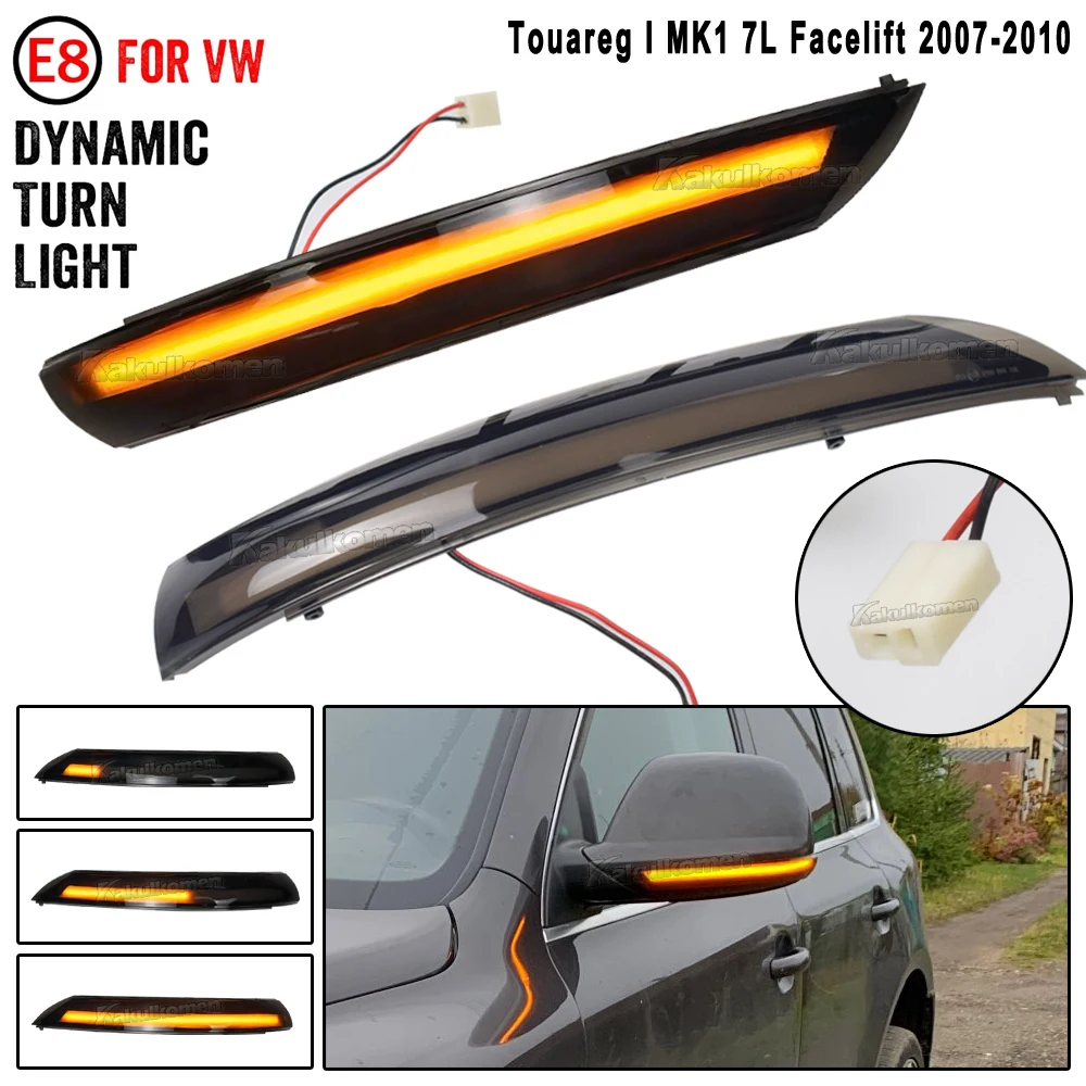 مصابيح إشارات ديناميكية LED متسلسلة لمرآة الجانب لسيارة فولكس فاجن تواريغ I MK1 7L – تقييم شامل ونصائح عملية