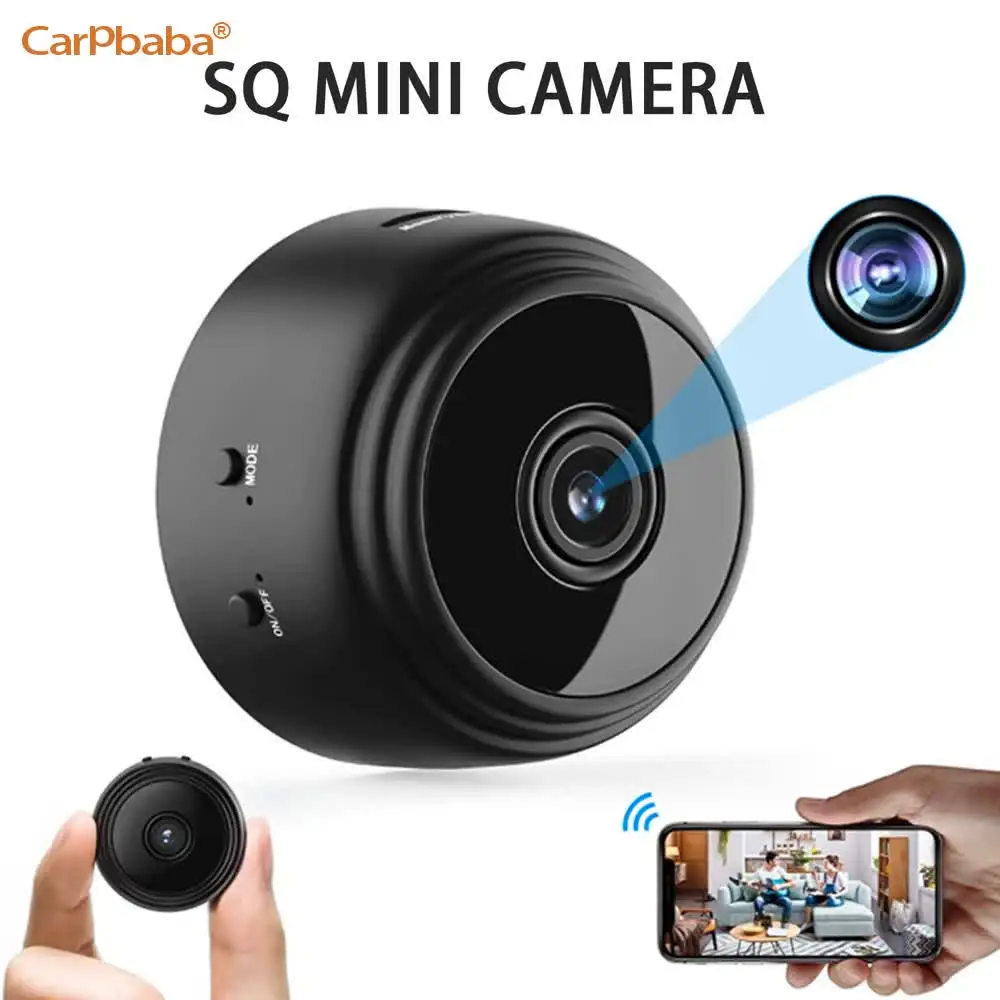 

Carpbaba WiFi Camera with A9 Surveillance Security Mini CCTV Wireless Mini Camera 720p%2F1080P Camera In Home