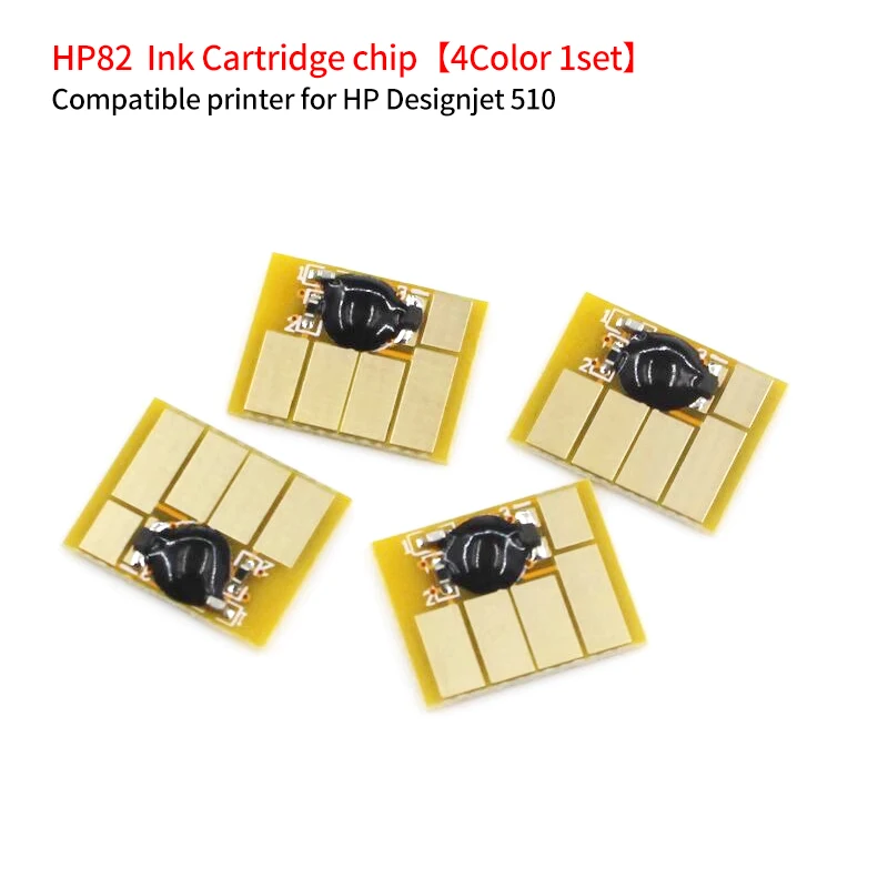 Imagem -05 - Cartucho de Tinta Recarregável com Chip Cores Apto para hp 82 82xl Ch565a Impressora Deskjet 510 C4911a