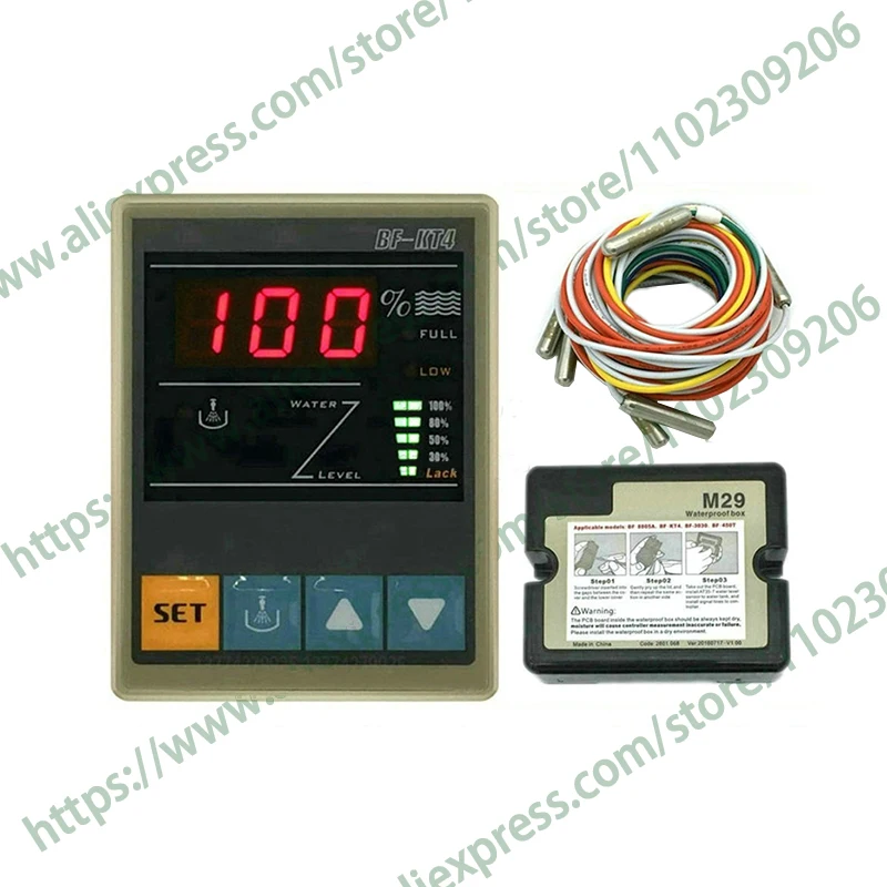 

New Original Plc Controller BF-KT4 Intelligent Digital Water Level Controller Full Automatic Liquid Level Swi Immediate Delivery