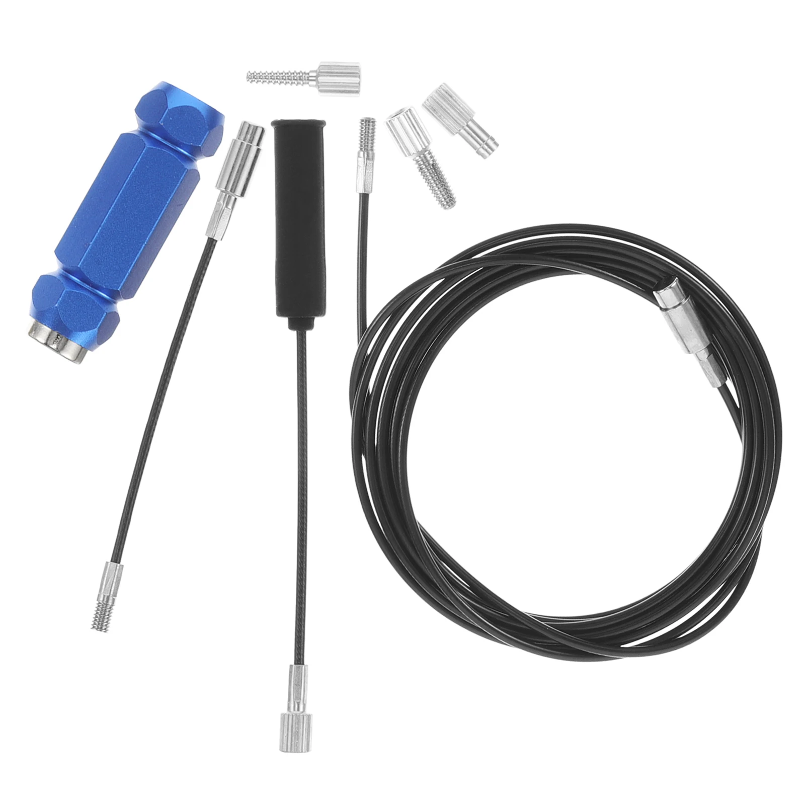

1set Bicycle Brake Tools Cable Parts Sleeves Guide Lightweight Carbon Fiber Aluminum Alloy Portable Repair Maintenance Bending