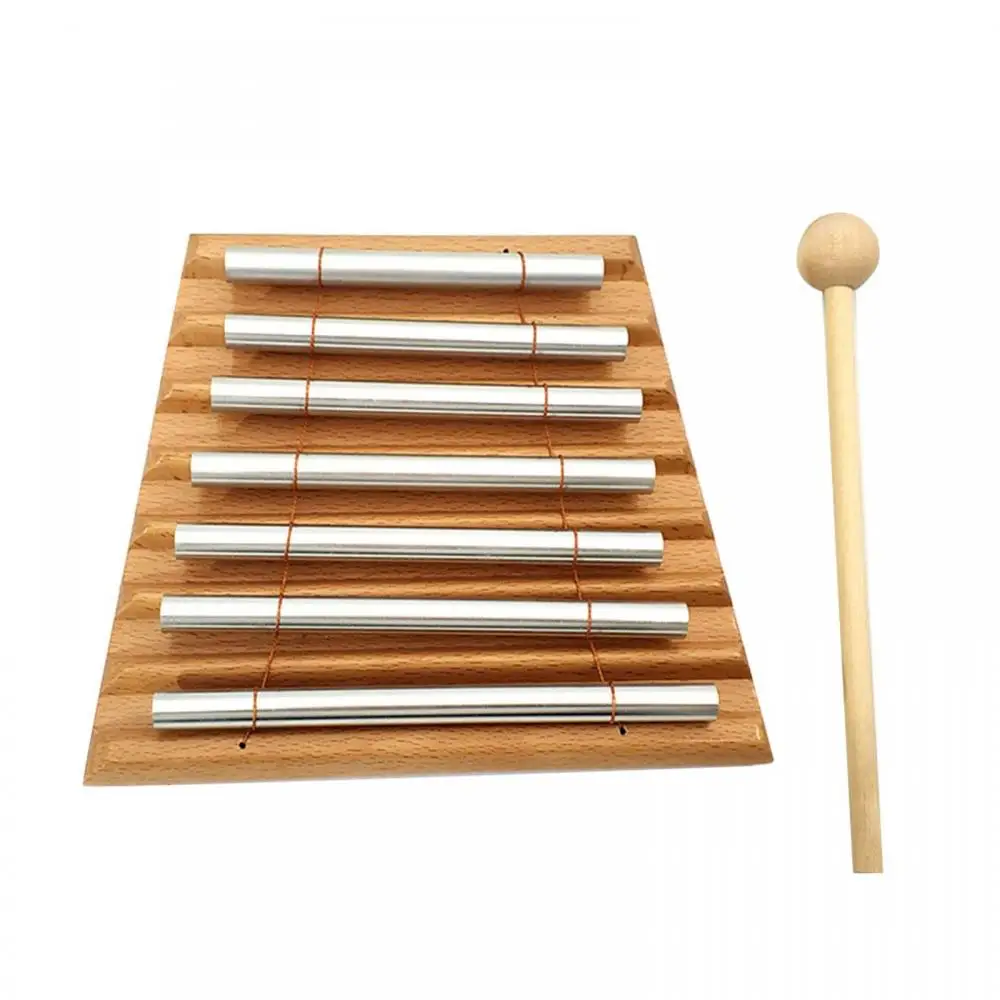 

Educational Toy Educational Toy Wooden 7 Tone Tabletop Chime Xylophone Percussion Instrument Smooth Surface Kids Musical Baby To