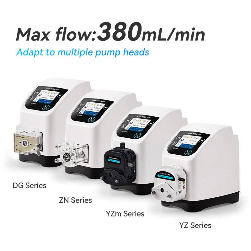 CT1000 Lab Industrial Peristaltic Pump with Flow Calibration & Multiple Working Modes