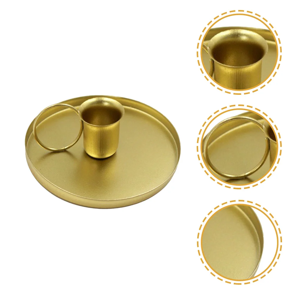 

3pcs Art Holders Vintage Metal Taper Candlestick Stands Taper Holders For Wedding Home Decoration Decor