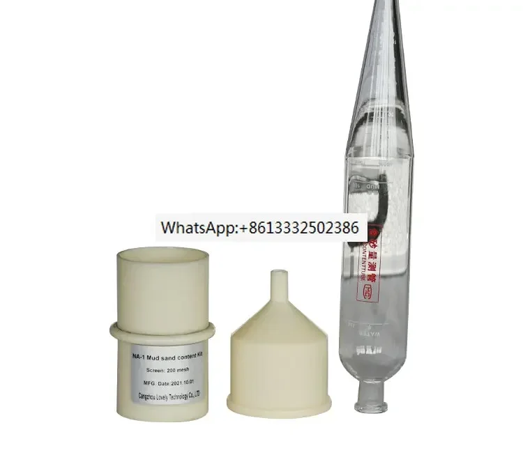 

Набор для тестирования суспензии. Тестер влажности грязи. Ареометр. Вискозиметр грязи. Портативный набор для содержания песка.