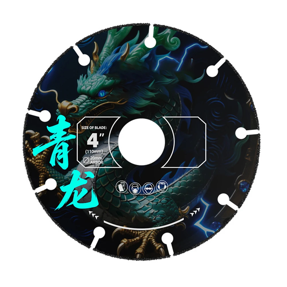 

110 мм режущий диск для циркулярной пилы для угловой шлифовальной машины по дереву для ПВХ, пластика, алюминия, резки легированной стали, диаметр 20 мм