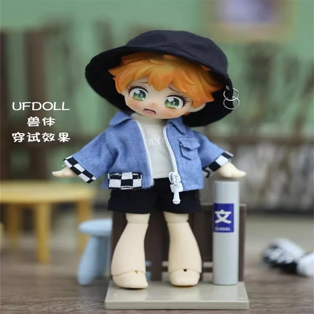 1/12 12 نقطة OB11 الملابس الحرم الجامعي معطف رائع سترة قبعة السراويل السراويل نموذج الملحقات P9 YMY Bjd Ufdoll الجسم في الأوراق المالية