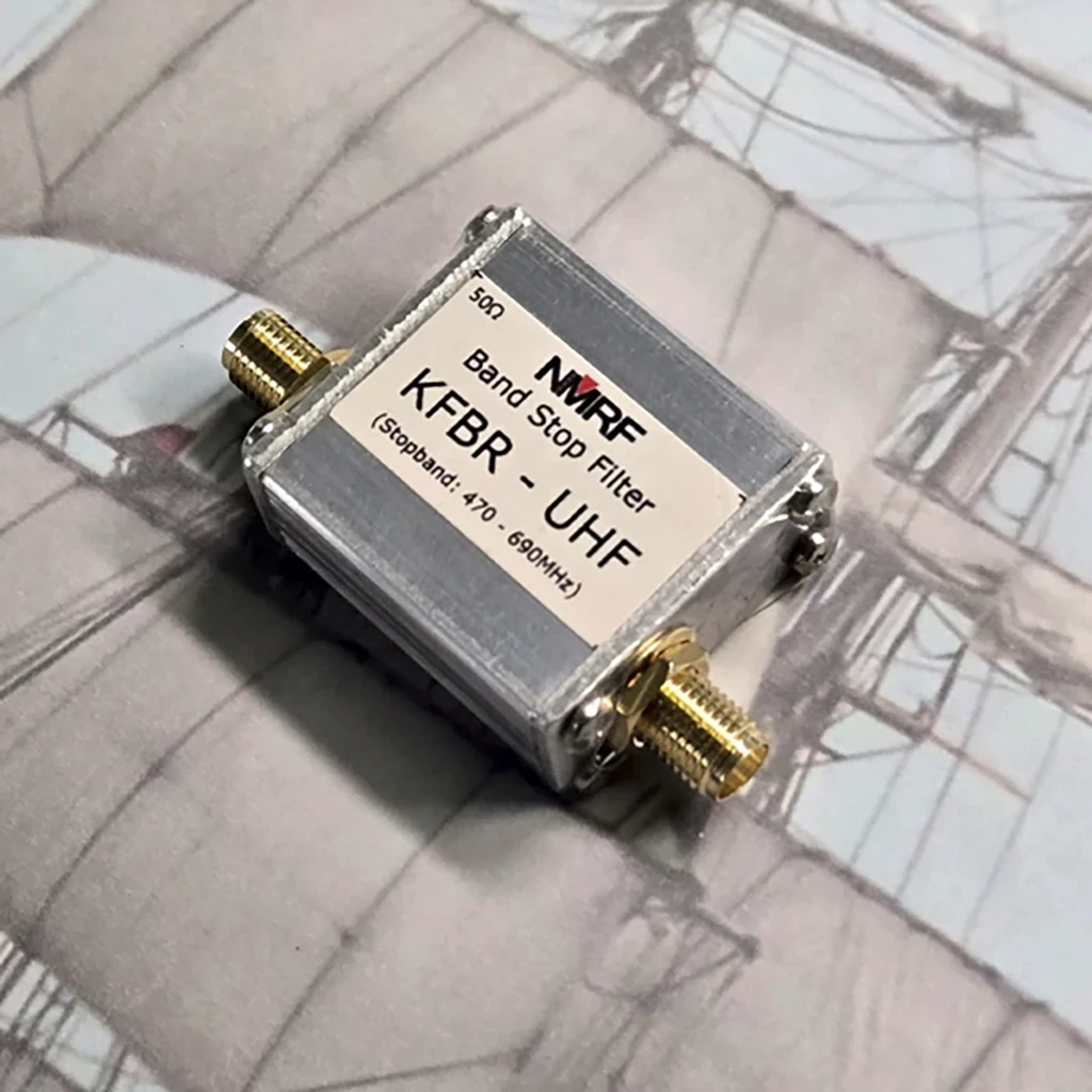 470-690MHz Bandstoppfilter Notch-Filter UHF 5G Signalblocker Geringe Eingangsverluste Hohe Selektivität SMA-F zu SMA-F 3W HF-Filter – Detail 6