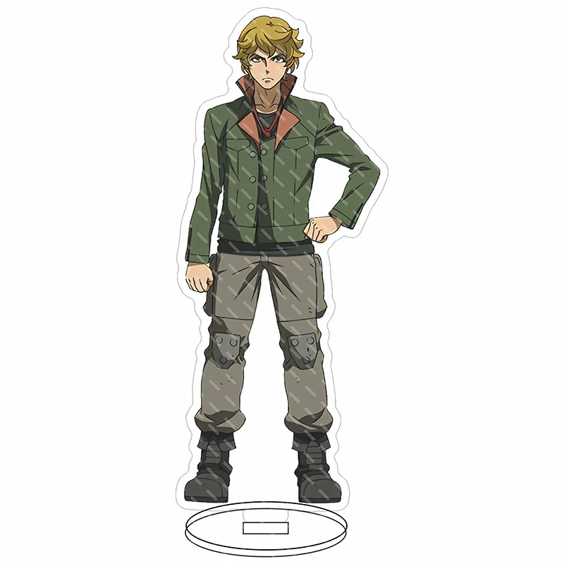 Iron‑Blooded Orphans Msv Mobile Suit Gundam Anime Stand Model Plate Decoration Desk Figure Display Friends Gift Cartoon Product view 4