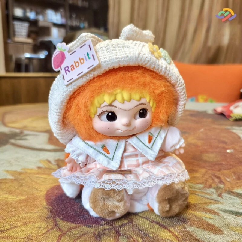 

Wakuku 20cm Party Cotton Doll Blind Box Plush Toy Dolls With Hat Clothing Collectible Figures Toys And Hobbies Dolls Accessories