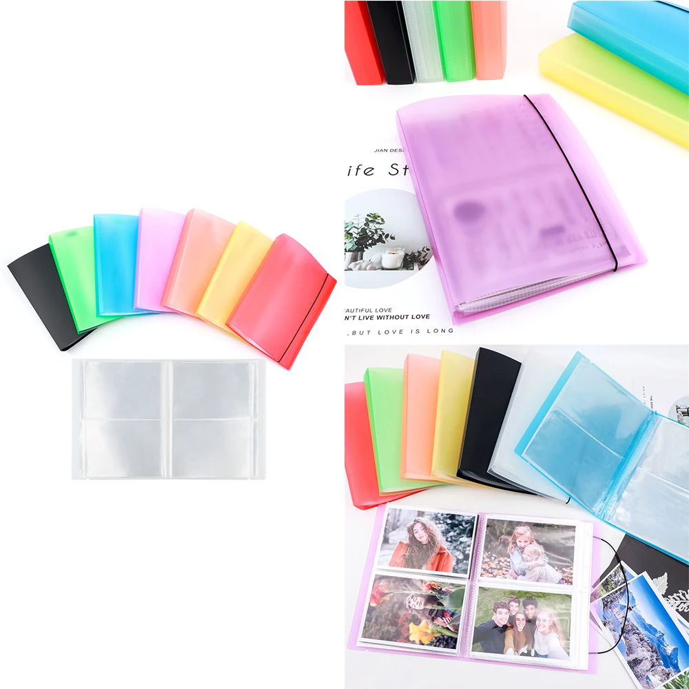 Large Storage Album with 80 Inner Pockets for Sticker Photo Stamp Cutting Dies Storage Book Organizer Holder High Quality 2025