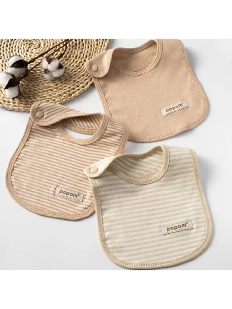 3 pièces coton écharpe salive serviette nouveau-né bébé bavoirs ensemble 2 couches mousseline bébé rot tissus Anti-crachat rot tissus bébé accessoires