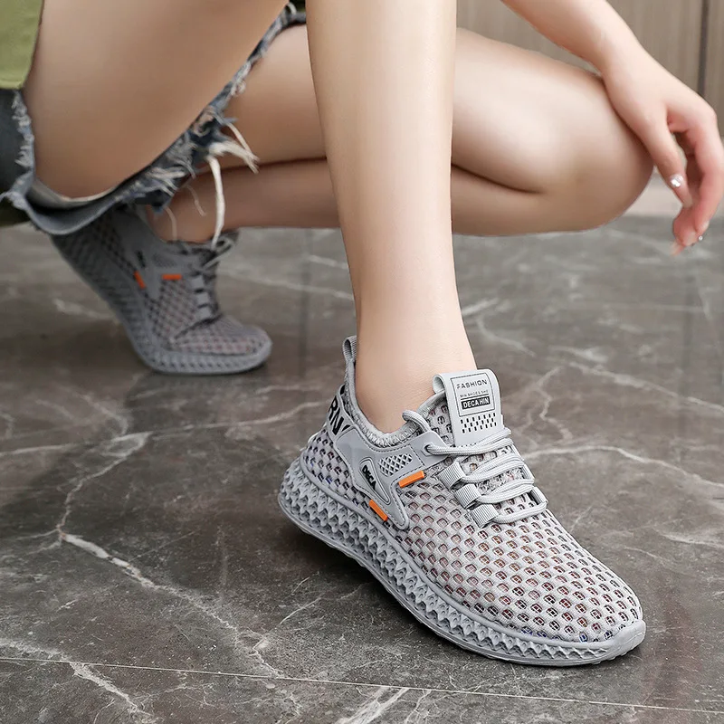 

Women's Summer Sports Shoes Breathable Running Trainers Tennis Female Mesh Sneakers Athletic Shoe Footwear Zapatillas De Deporte